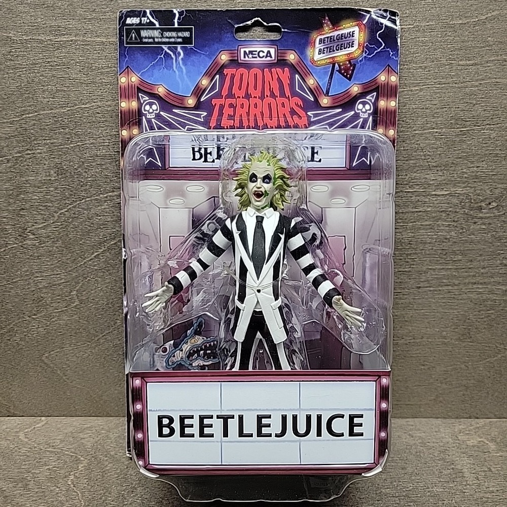 Beetlejuice - NECA Toony Terrors Action Figure Horror Movie Betelgeuse